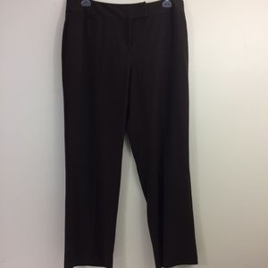NWOT Emma James Brown Dress Pants Trousers 16R